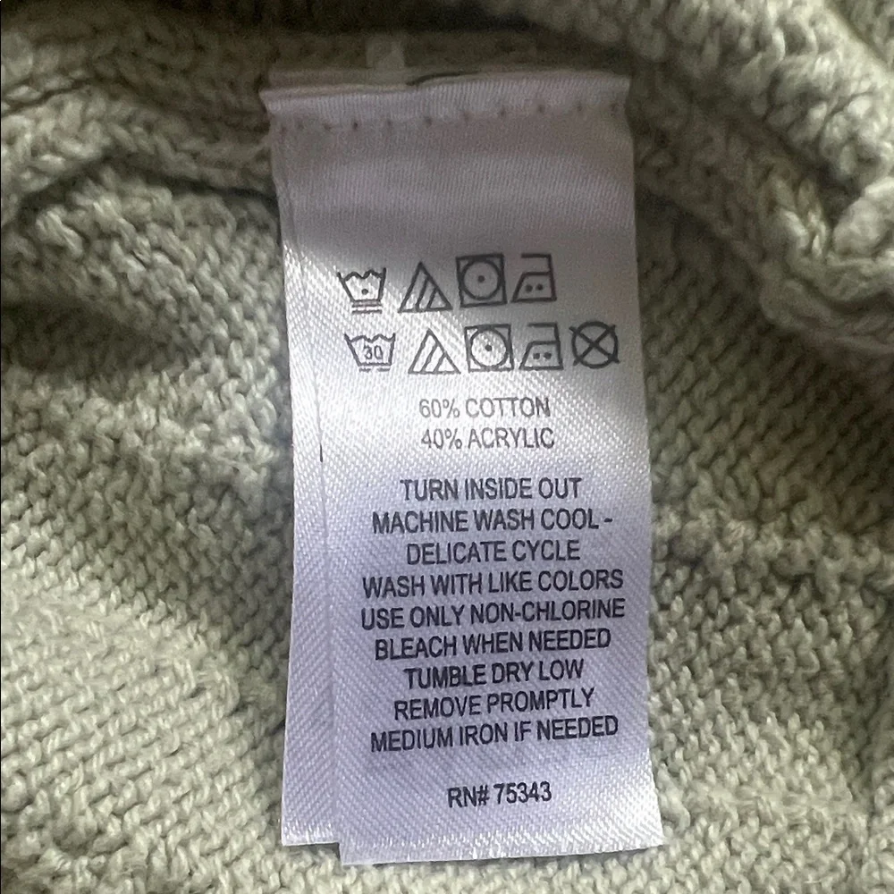 Cupcakes and Cashmere XS Knit Dress – Olive Green with Floral Details